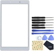 white replacement glass screen for samsung galaxy tab a 8.0 2019 (wi-fi) sm-t290 logo
