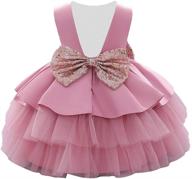 bowknot pageant toddler dresses headwear apparel & accessories baby girls in clothing logo