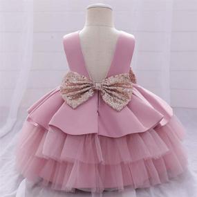 img 2 attached to Bowknot Pageant Toddler Dresses Headwear Apparel & Accessories Baby Girls in Clothing