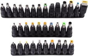 img 1 attached to 🔌 SoulBay 34pcs Universal Laptop Notebook DC Plug Set Jack Tips Compatible with Lenovo, Toshiba, Dell, and Other Major Brands
