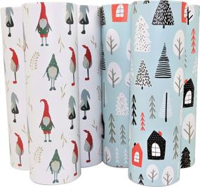 img 4 attached to 🦞 Crabtree Collection 6-Pack Winter/Gnomes Canisters: Facial Tissues 3-ply Perfect Car Tissue Box for Travel & Home - Improved Soft Quality, Fun Design