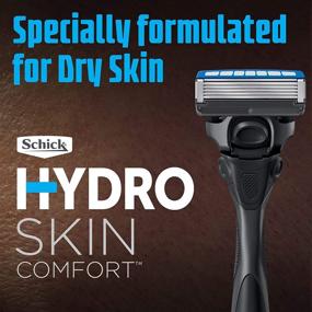 img 1 attached to 💧 Schick Hydro 5 Sense Hydrate Razor Refills for Men - 4-Pack for a Smooth Shaving Experience!