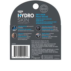 img 2 attached to 💧 Schick Hydro 5 Sense Hydrate Razor Refills for Men - 4-Pack for a Smooth Shaving Experience!