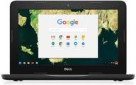 💻 dell chromebook 11 - 3180: intel celeron n3060, 1.6ghz, 4gb ram, 16gb storage, black (renewed) - ultimate budget-friendly laptop logo