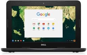 img 4 attached to 💻 Dell Chromebook 11 - 3180: Intel Celeron N3060, 1.6GHz, 4GB RAM, 16GB Storage, Black (Renewed) - Ultimate Budget-Friendly Laptop