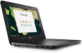 img 3 attached to 💻 Dell Chromebook 11 - 3180: Intel Celeron N3060, 1.6GHz, 4GB RAM, 16GB Storage, Black (Renewed) - Ultimate Budget-Friendly Laptop