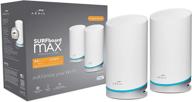 🏠 enhance your home network with the arris surfboard max tri-band mesh wi-fi 6 system - ax6600 logo