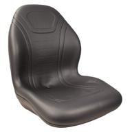 🪑 stens 420-300 high back seat for john deere am138195 - 1 seat, color: black logo