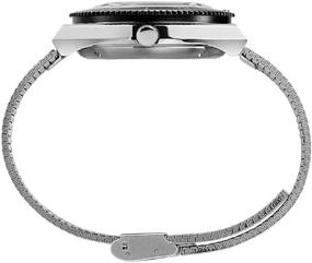 img 2 attached to Timex Black Blue Silver Bracelet