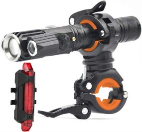 img 4 attached to 1000 Lumen USB Rechargeable Bike Light Set | Waterproof & Long-Lasting Headlight 💡 | 8+ Hour Runtime | 4 Light Modes | Easy Install Fits All Bicycles