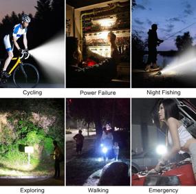 img 1 attached to 1000 Lumen USB Rechargeable Bike Light Set | Waterproof & Long-Lasting Headlight 💡 | 8+ Hour Runtime | 4 Light Modes | Easy Install Fits All Bicycles