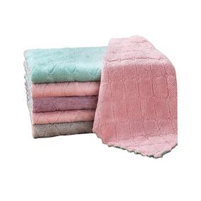 img 4 attached to Kitchen Towel，Double Sided Absorbent Household Cleaning Household Supplies