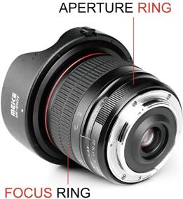 img 1 attached to MEKE 8mm f3.5 Ultra Wide Angle Manual Focus Rectangle Fisheye Lens for Nikon 📷 APS-C DSLR Cameras D500 D3200 D3300 D3400 D3500 D5200 D5300 D5500 D5600 D7100 D7200 D7500