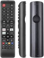 📺 universal bn59-01315a remote control for samsung smart tv - compatible with all samsung 4k uhd qled tvs with netflix & prime video buttons logo