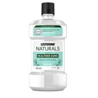 🌿 l-naturals gum health mouthwash | fluoride-free rinse for fresh breath, plaque defense, gingivitis & gum issues | herbal mint, 500 ml logo