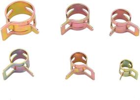 img 2 attached to 🔗 Crqes Spring Clips Fuel Hose Line Clamps - Set of 60 (9mm, 8mm, 6mm, 15mm, 12mm, 10mm): Versatile Fasteners for Water Pipes, Air Tubes & More