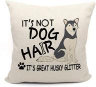 great glitter pillow owners cushion logo