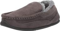 deer stags slipperooz moccasin toddler youth boys' shoes - comfortable slippers for kids logo