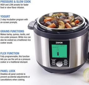 img 2 attached to Zavor Quart Programmable Electric Multi Cooker Kitchen & Dining