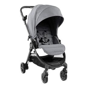 img 4 attached to 🚼 Baby Jogger City Tour LUX Stroller: Compact Lightweight Travel Stroller + Backpack Carry Bag – Ideal for Traveling, Slate