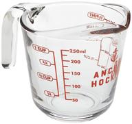 📏 anchor hocking - 8 oz measuring cup: precision and practicality at your fingertips logo