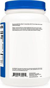 img 1 attached to 🌾 Nutricost Organic Rice Protein Powder 2LBS (Unflavored) USDA Certified, 20G Rice Protein Per Serv, Non-GMO