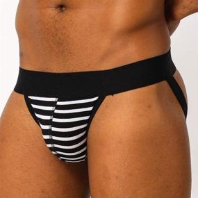 img 3 attached to Summer Code Jockstrap Athletic Supporters Sports & Fitness for Team Sports