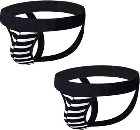 img 4 attached to Summer Code Jockstrap Athletic Supporters Sports & Fitness for Team Sports