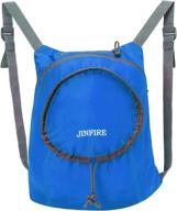 jinfire lightweight packable backpack foldable backpacks logo