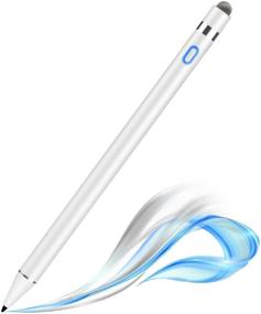 img 4 attached to 🖊️ High Precision RICQD Stylus Pencil for Apple iPad(2018-2020): Palm Rejection, Compatible with iPad 8th/7th/6th, Pro 12.9 4th/3rd Gen, Air 4th/3rd, Mini 5th, Pro 11 - Perfect Drawing Pen