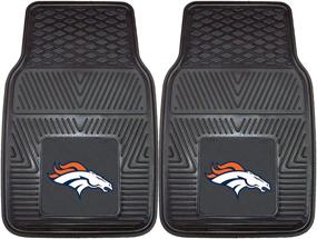 img 4 attached to 🏈 FANMATS 8768 NFL Denver Broncos Vinyl Heavy Duty Car Mat, 18"x27": Ultimate Protection for Denver Broncos Fans on the Go