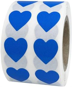 img 4 attached to 💙 Romantic Blue Heart Stickers Valentine's Day Edition: Spread Love with These Adorable Decals!