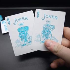 img 2 attached to 🚲 Bicycle Playing Cards 6 Deck Bundle in Fashion Teal Design - 6 Decks, Official Bicycle Deck, Poker Size, Standard Index by USPC