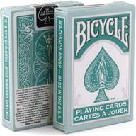 🚲 bicycle playing cards 6 deck bundle in fashion teal design - 6 decks, official bicycle deck, poker size, standard index by uspc логотип