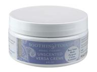 soothing touch versa crφme: unscented, 8 oz jar, 8 fl oz - a gentle and versatile skincare essential logo