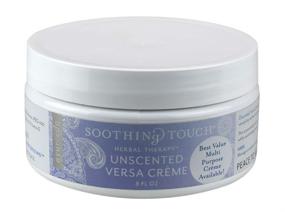 img 1 attached to Soothing Touch Versa Crφme: Unscented, 8 oz Jar, 8 fl oz - A Gentle and Versatile Skincare Essential