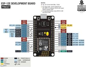 img 1 attached to ACROBOTIC ESP8266 ESP-12E 🔌 IoT Arduino NodeMCU Development Board