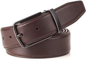 img 2 attached to 👔 Trendy Men's Tall Belts for Fashion-Forward Gents: Explore Our Extensive Men's Accessories Collection in Belts