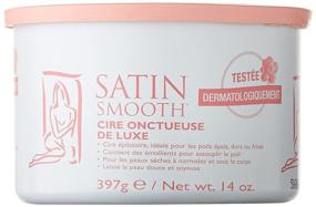 img 1 attached to 🕊️ Satin Smooth Deluxe Cream Pot Wax - 14 oz