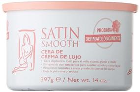 img 2 attached to 🕊️ Satin Smooth Deluxe Cream Pot Wax - 14 oz