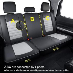 img 1 attached to LUCKYMAN CLUB S05-A2 Seat Covers Interior Accessories