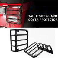 🔥 firebug 2007-2017 jk taillight cover: premium rear light guards & protectors logo