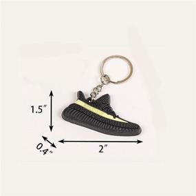 img 1 attached to Keychain Basketball Collection Keychains Sneakers