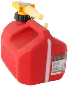 img 3 attached to No-Spill 1415 CARB Compliant 1-1/4-Gallon Poly Gas Can for Easy Refueling