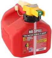 no-spill 1415 carb compliant 1-1/4-gallon poly gas can for easy refueling logo