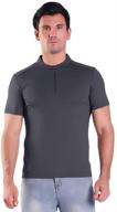 ultimate comfort & style: xx large breathable henley shirts for men logo