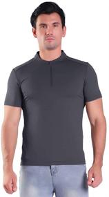 img 4 attached to Ultimate Comfort & Style: XX Large Breathable Henley Shirts for Men