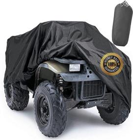 img 4 attached to 🛡️ Waterproof ATV Covers Outdoor Storage – 300D Heavy Duty 4 Wheeler Cover for All Weather Conditions – Universal Size