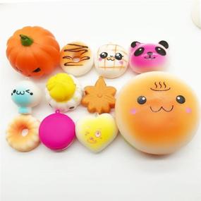 img 2 attached to 🤩 Huastyle Random Medium Rising Squishy: Satisfying Stress Relief Toy for All Ages