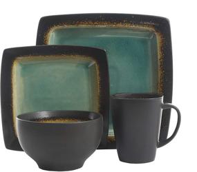 img 3 attached to Gibson Elite Paradise 16 Piece Dinnerware